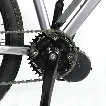 Bicicleta angrenajul E-bike 104BCD Foaia + Adaptor pentru Bafang Mijlocul Motorului de Antrenare din Otel Inoxidabil Durabil de Piese 32T/34T/36T/38T