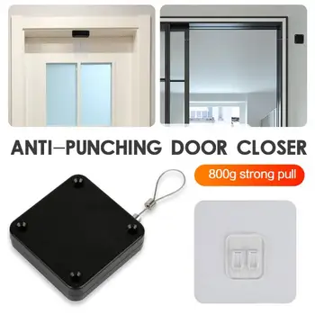 1/2/4/8/10buc Punch-gratuit Senzor Automat mai Aproape de Usa potrivit pentru toate ușile 800g tensiune cierre puerta ușă mai aproape de Noi Modernizate