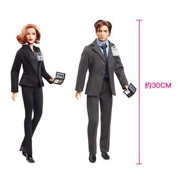 Autentic Barbie Colletions Păpuși X-Files Agent Mulder Jucarii pentru Fete Originale de Cadouri de Ziua de nastere Barbie Păpuși Jucarii pentru Copii