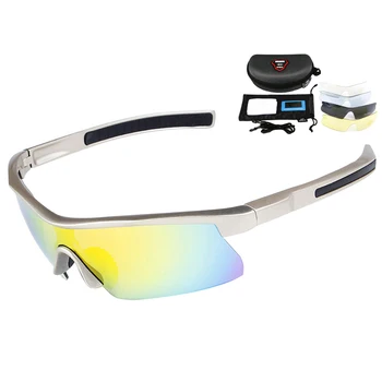 Ciclism ochelari de Soare UV400 Polarizate 5 Lentile de Ochelari de Ciclism Sporturi în aer liber, Bicicleta, Biciclete, ochelari de Soare Oculos Cicismo