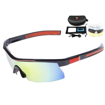 Ciclism ochelari de Soare UV400 Polarizate 5 Lentile de Ochelari de Ciclism Sporturi în aer liber, Bicicleta, Biciclete, ochelari de Soare Oculos Cicismo