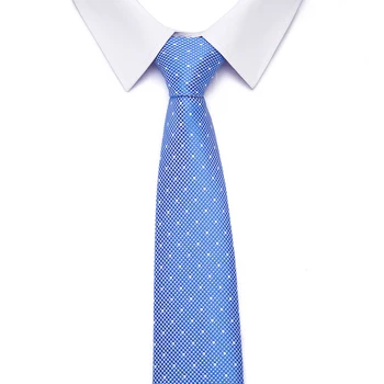 7.5 cm cravate pentru barbati skinny leg Set rochie de Mireasa cravata carouri de moda cravate de afaceri gravatas tricou subțire accesorii Cravata 7442