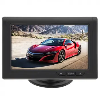 4.3 Inch, 480 x 272 Color TFT Ecran LCD cu 2 Canale de Intrare Video Auto retrovizoare Monitorizează Suport Multi-rol de Afișare Nou