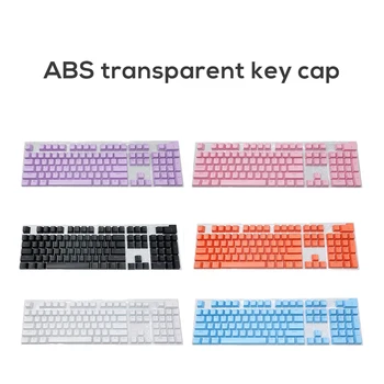 Tastatură mecanică Keyscaps 104 Taste Limba engleză pentru Cherry MX GK61 Jazz Gamer teclado Cheie capac Comutator 7462