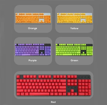 Tastatură mecanică Keyscaps 104 Taste Limba engleză pentru Cherry MX GK61 Jazz Gamer teclado Cheie capac Comutator