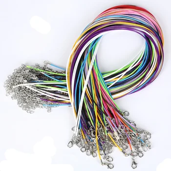 10buc 1,5 mm Nailon Prelata Cerat Cablu Extensibil Frânghie Împletită Reglabil Frânghie pentru a Face Bijuterii DIY Colier Bratari #17