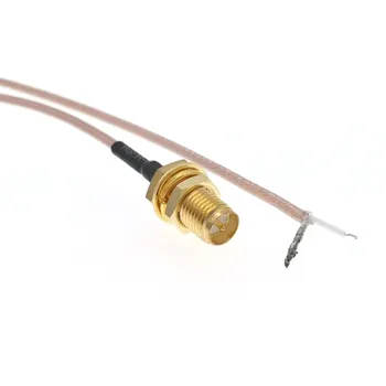 100buc RP-SMA Female Să PCB LIPIRE Cablu Coadă RG178 Sau RG316 Pentru Wireless WIFI PIERDERI REDUSE DE 8