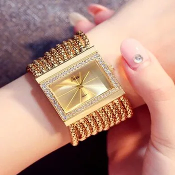 2018 Cacaxi de Lux în Stil European Doamnelor Ceasuri din Oțel Inoxidabil Femei Elegante Ceas Rochie Casual Femeie ceas de mână ceas