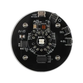 GHXAMP Audio Diy-18 cu un Singur tub Glow Ceas Nixie Clock Tuburi (Nu include Tubul ) Micro USB 5V 1A 7556
