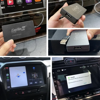 Carlinkit Auto play USB Smart Link-ul Apple CarPlay Dongle Mini USB Android Auto Pentru Android de Navigare Player AriPlay Harta Muzica