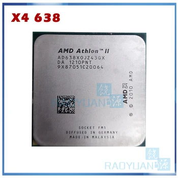 AMD Athlon X4 638 Quad-Core FM1, 2.7 GHz, 4MB 65W CPU procesor piese X4-638 AD638XOJZ43GX (lucru ) 638