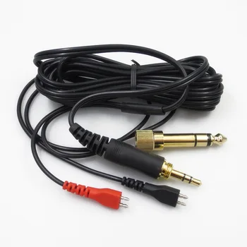 1x Negru Cabluri Audio Conector Înlocui Pentru Sennheiser HD25 HD560 HD540 HD480 7632