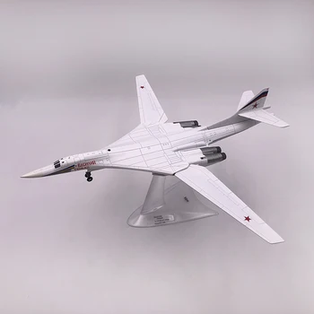 JASON TUTU 1:200 Scara Aliaj model de turnat sub presiune Avion rusesc Tu-160 bombardier Strategic militar, Luptător de aeronave model de model de avion