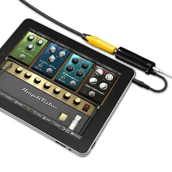 Guitar Rig Link-ul de Linie de Interfață Audio prin Cablu AMP Amplificator Efect Pedala Adaptor Tuner Sistem de Convertor pentru iPhone Accesorii iPad