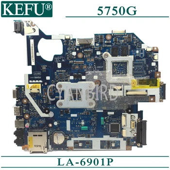 KEFU LA-6901P original placa de baza pentru Acer 5750G cu GT520M Laptop placa de baza
