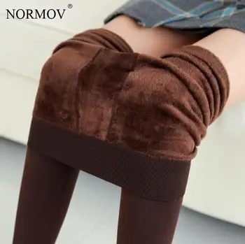 NORMOV Femei Jambiere Cald Iarna de Înaltă Elastic Îngroșa Femei Jambiere 2020 Casual Pantaloni Skinny Pentru Femei