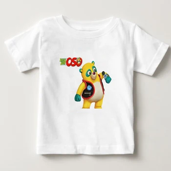 Vara Tricouri Copii din Bumbac cu Maneci Scurte T-shirt Agentul Special Oso de Desene animate t-shirt copii/Baieti/Fete de Top print haine pentru Copii 784