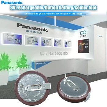 Original Panasonic VL2330 2330 baterie Reîncărcabilă litiu celule monede pentru cheie auto buton cu 180 de grade ace