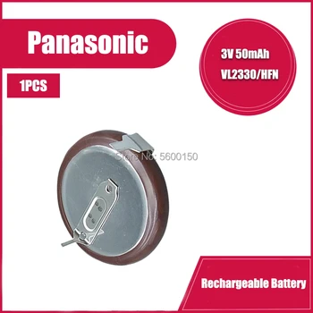Original Panasonic VL2330 2330 baterie Reîncărcabilă litiu celule monede pentru cheie auto buton cu 180 de grade ace
