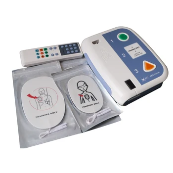 AED Simulat Defibrilator Universal Trainer cursuri de Prim-Ajutor de Masina + 2 buc CPR Scut pentru Față Mască În spaniolă și portugheză