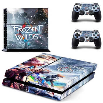 Horizon Zero Dawn PS4 Piele Autocolant Decal Pentru Sony Consola PlayStation 4 și 2 Controllere PS4 Piele Autocolant Vinil