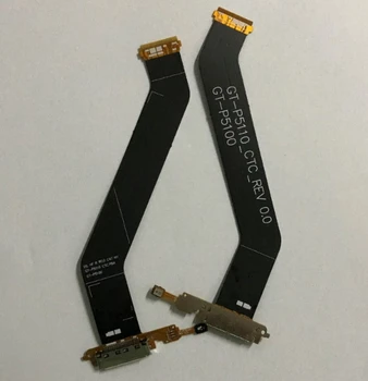 50pcs/lot de încărcare încărcător flex cablu USB conector dock port pentru Samsung Galaxy Tab 2 P5100