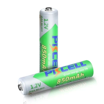 12PC X PKCELL 850mAh baterie AAA 1.2 v AAA Baterie Reîncărcabilă Scăzut de Auto-descărcare de gestiune Baterii Ni-MH cu 3PC Baterie AAA cutie caz 7923