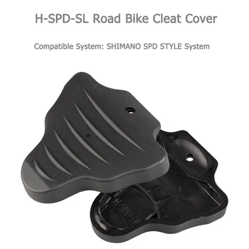1 Pereche de Biciclete de Cauciuc Pedala de Țăruș Huse pentru Shimano SPD-SL/LOOK KEO/UITE Delta