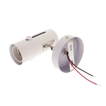 Loft Minimalist E27 Lumina Track Suport Conector Universal Direcție Reglabilă Feroviar De Lampa Cu Lumini Plafon
