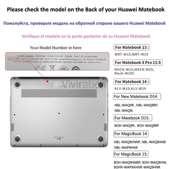Personalizate Protector PC Shell Pentru HUAWEI MateBook XPro 2019 13.9 Mate 13 14 D14 D15 2020 Onoare Magicbook 14 15 Laptop Acoperi Caz