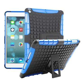 Rezistent la șocuri Silicon + PC Copii de Siguranță acoperă Pentru Apple iPad Air A1475 A1476 1474 9.7