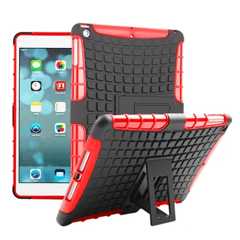 Rezistent la șocuri Silicon + PC Copii de Siguranță acoperă Pentru Apple iPad Air A1475 A1476 1474 9.7