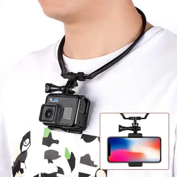 Smartphone Selfie Gât Suport de Montare pentru GoPro AKASO de Acțiune aparat de Fotografiat și Telefonul Mobil Trage Video Accesorii