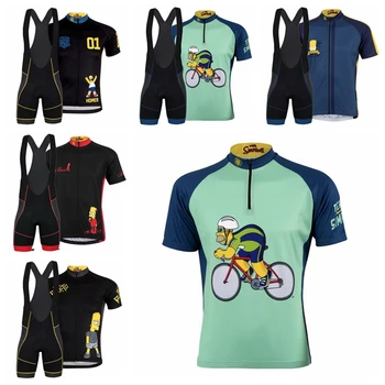 Simpson Bărbați Ciclism Jersey 2021 Vara De Echitatie Biciclete Topuri Camisa De Bicicleta Echipa Pro Cu Mânecă Scurtă Ciclu Purta Maglia Ciclismo