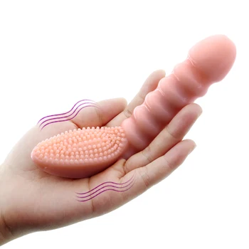 Degetul Vibratoare Masaj Stimulator de Deget Maneca vibrator de masaj corp Adult Produsului Masina de Silicon Femei Jucării Pentru Cupluri