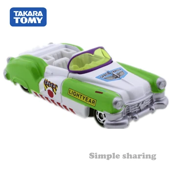 Takara Tomy Tomica Disney Motoare DM-20 de Vis Star II Buzz Lightyear Masina Fierbinte Pop Miniatură, Jucării pentru Copii Mașina În Viitor