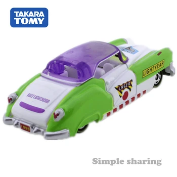 Takara Tomy Tomica Disney Motoare DM-20 de Vis Star II Buzz Lightyear Masina Fierbinte Pop Miniatură, Jucării pentru Copii Mașina În Viitor