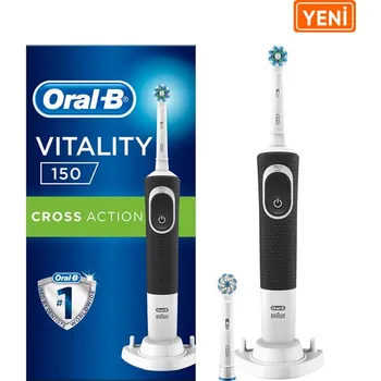 Oral-B Vitality D150 Reîncărcabilă Cruce Acțiune + 1 de Înlocuire Cap de periuta de dinti electrica Cap Irigator Oral