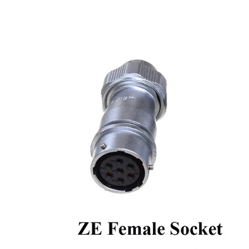 Original Weipu Conector WY20 TE + ZE 2 3 4 5 7 9 12 Pin-TE de sex Masculin de Prindere Cablu Plug ZE de sex Feminin În-linie de Prindere Cablu Priza