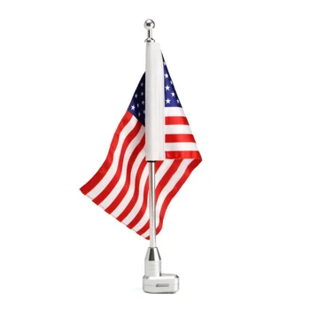 1 BUC Steagul American de Imprimare Catarg Depozitare Rack Mount Pentru Honda Motociclete Harley Accesorii Stucaturi Ornamentale
