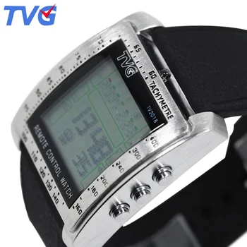 Brand TVG Ceasuri Barbati Digital cu Led-uri Ceasuri de Moda Dreptunghi Ceasuri Barbati Ceasuri Sport Barbati TV Control de la Distanță Ceas horloge om