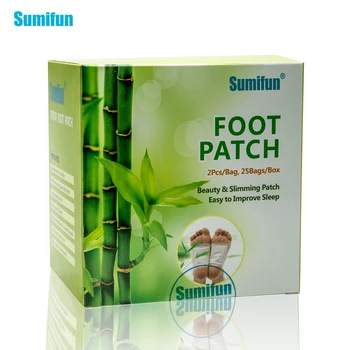 Sumifun 50Pcs Patch-uri+50pcs Adeziv de Slăbire pe bază de Plante Păstrarea în formă de Îngrijire a Sănătății Detox Foot Patch-uri Tampoane de Curățare Organismul de Toxine K02401
