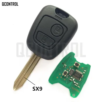 QCONTROL Transmițătorul de acces fără cheie de la Distanță Masina Cheie DIY pentru CITROEN BERLINGO 2002 - 2008 Partea Dai 6554RH