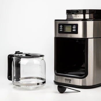 Filtru de cafea Acasă Mașina Automată LED-display de Fasole Polizor Proaspete de Slefuire American Espresso Cafea Ceai Lapte Mașină de 1000W