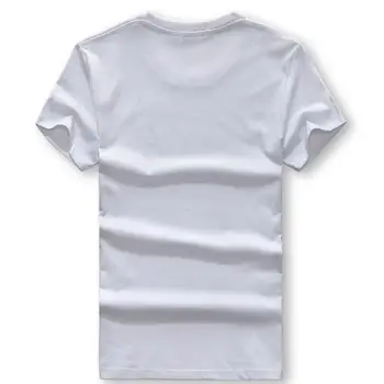 SWENEARO Bărbați T-Shirt de vara cu Maneci Scurte Turnul Eiffel Desene animate Imprimate Tricou barbati Tricouri Casual Bumbac brand t Camasa 5XL
