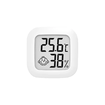 Multifuncțional Termometru Higrometru Electronic Automat de Temperatură și Umiditate Monitor Ceas cu Ecran LCD Mare instrument de Bucatarie