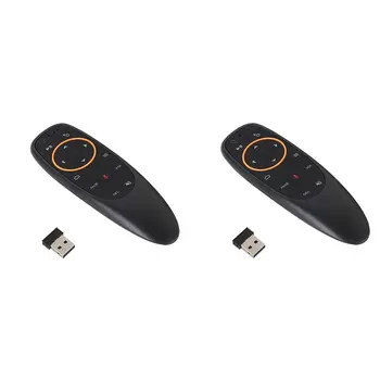 Vocea de la Distanță de Control 2.4 G Wireless Air Mouse Microfon, Giroscop IR de Învățare pentru Android TV Box T9 H96