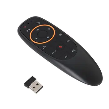 Vocea de la Distanță de Control 2.4 G Wireless Air Mouse Microfon, Giroscop IR de Învățare pentru Android TV Box T9 H96
