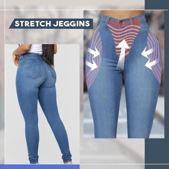 New Sosire Fundul De Ridicare Jeans Stretch Femei Pantaloni Denim Pantaloni De Creion