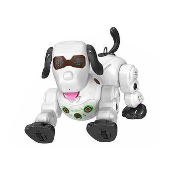 2021 Noi RC Vorbind Inteligent Câine Robot Sing & Dance Interactive, Cățeluș animalele de Companie Câine Robot de Voce de la Distanță de Control Inteligent Jucărie Pentru Copii